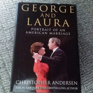 George and Laura : Portrait of an American Marriage- Hard Cover- LARGE PRINT